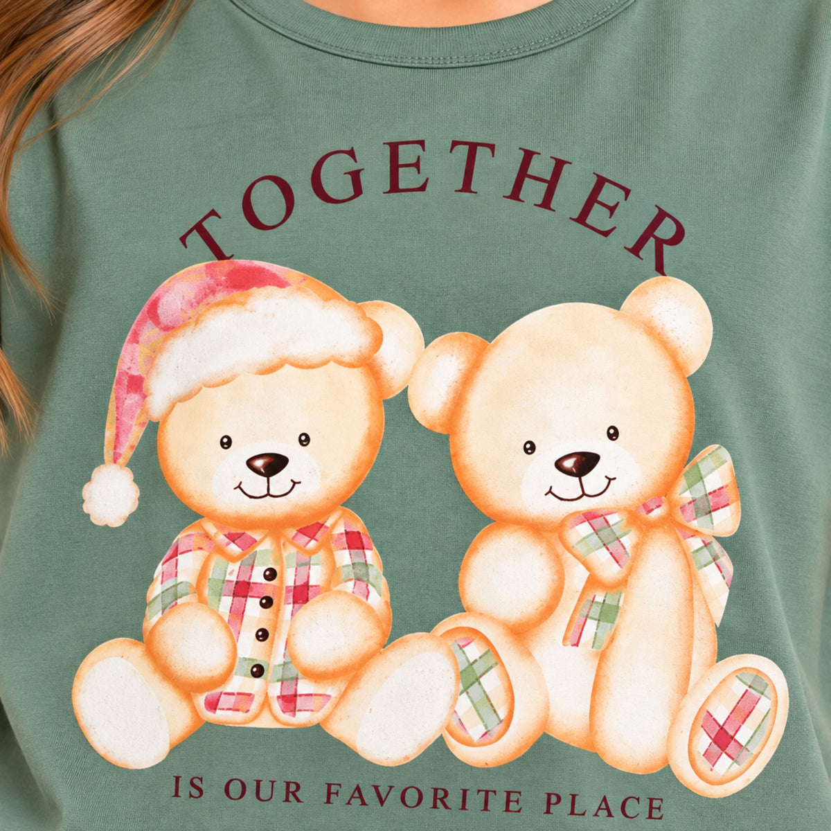 Pijama Feminino Infantil de Verão Natal