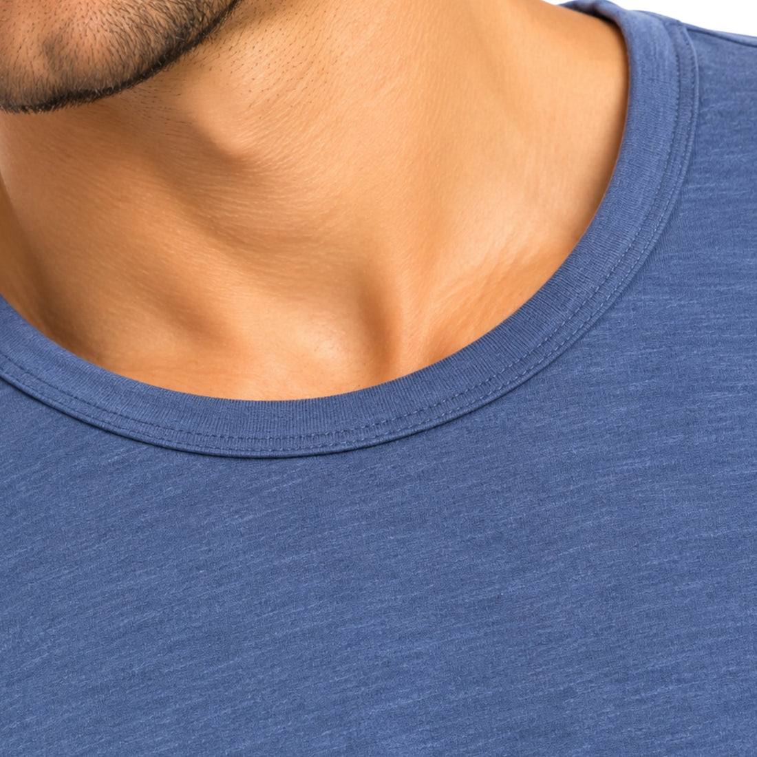 Pijama Masculino Curto Listras Azul Estornado