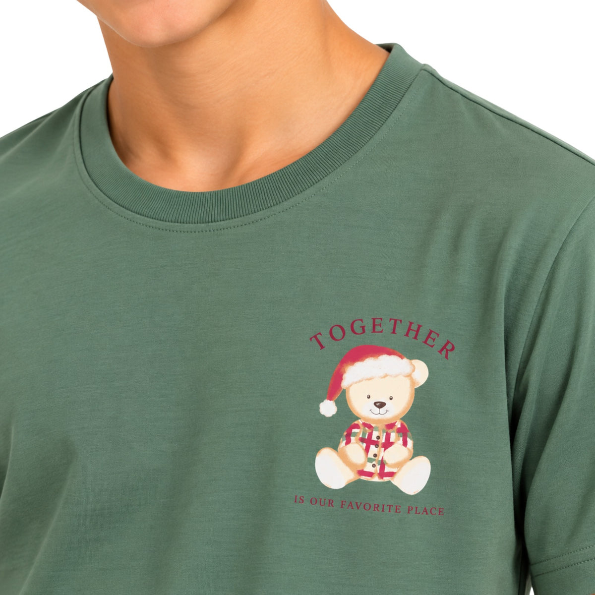 Pijama Masculino Infantil de Verão Natal